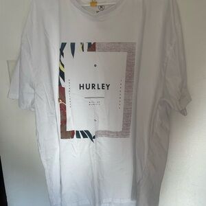 Men’s White Hurley T-shirt XXL